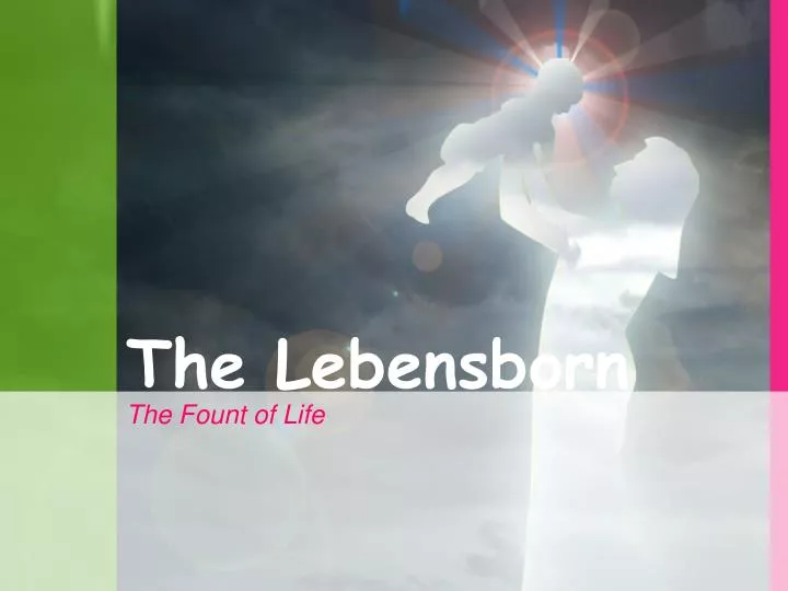 the lebensborn