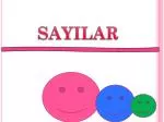 SAYILAR - slide 1