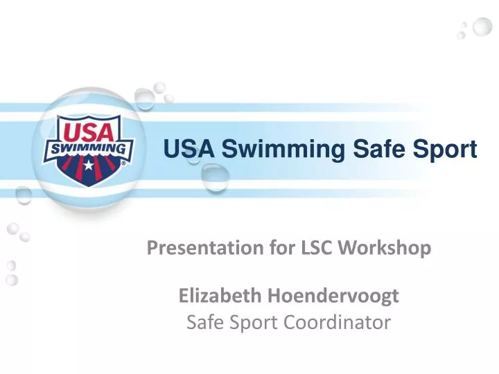 usa swimming safe sport