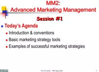 MM2: Advanced Marketing Management