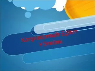 kar la t rmal e itim y netimi