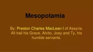 Mesopotamia