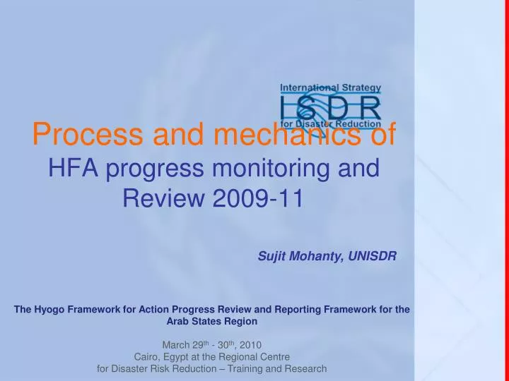 process and mechanics of hfa progress monitoring and review 2009 11