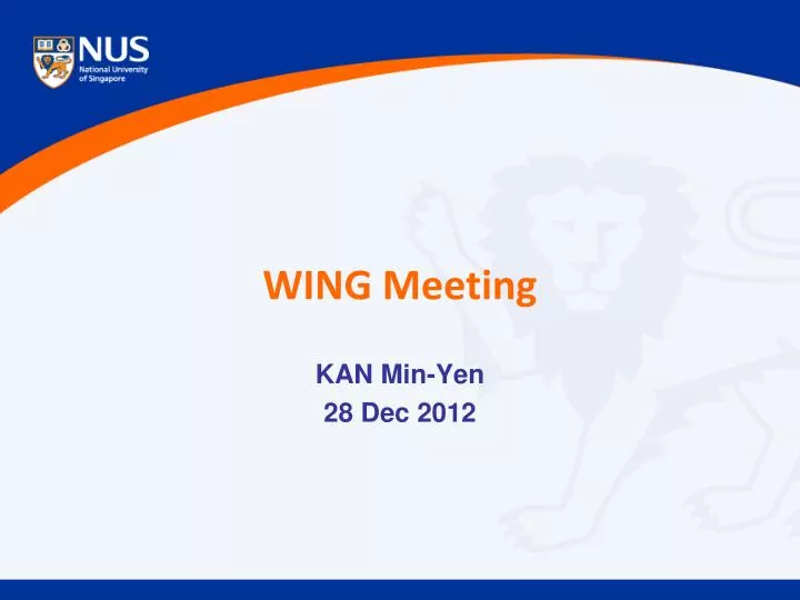 wing meeting