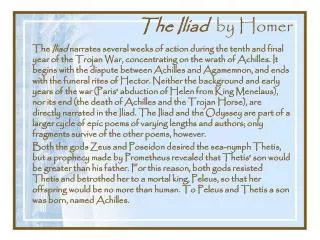 The Iliad by Homer