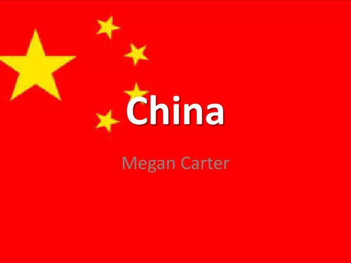 china