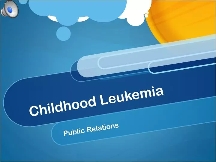childhood leukemia