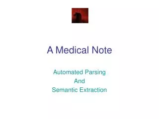 A Medical Note