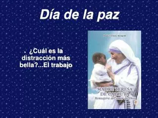 d a de la paz