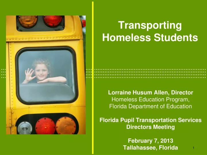 transporting homeless students