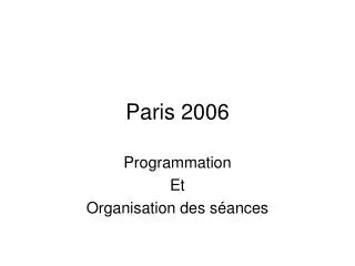 paris 2006