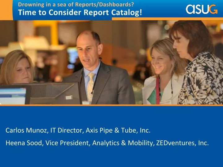 drowning in a sea of reports dashboards time to consider report catalog