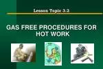 Comprehensive Gas-Free Procedures for Safe Hot Work Operations - slide 1