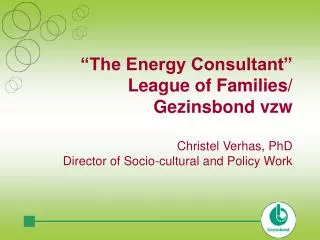 League of Families - Gezinsbond