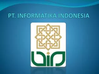 pt informatika indonesia