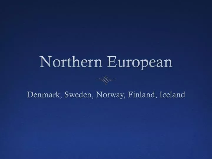 northern european