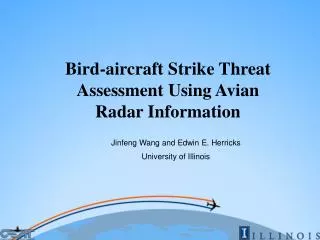 Bird-aircraft Strike Threat Assessment Using Avian Radar Information