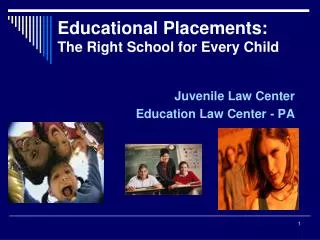 Educational Placements: The Right School for Every Child
