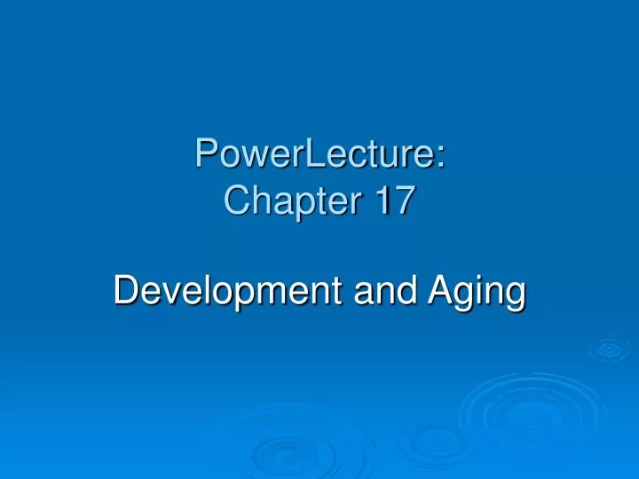 powerlecture chapter 17