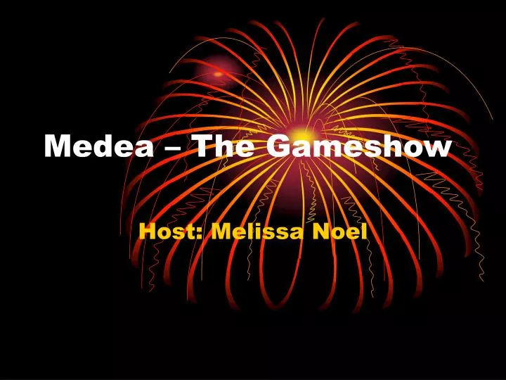 medea the gameshow
