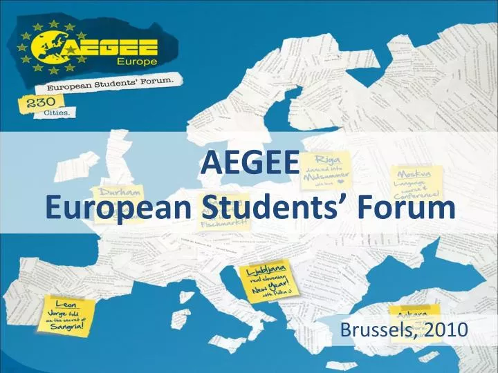 aegee european students forum