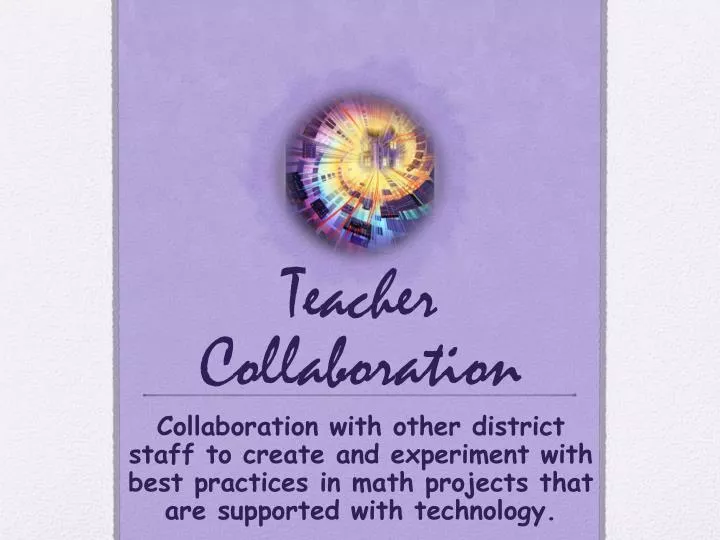 teacher collaboration