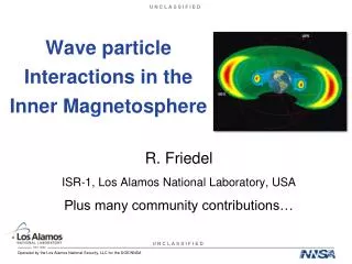 Wave particle Interactions in the Inner Magnetosphere