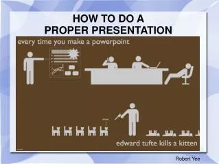 HOW TO DO A PROPER PRESENTATION