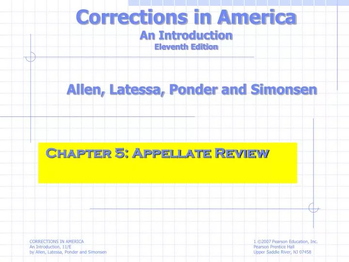 corrections in america an introduction eleventh edition