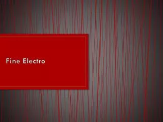 fine electro