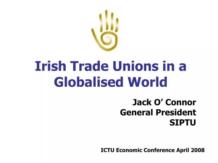 irish trade unions in a globalised world