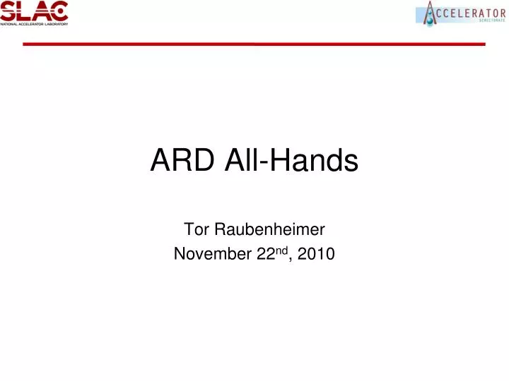 ard all hands