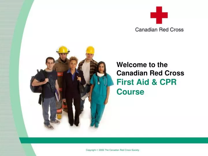 welcome to the canadian red cross first aid cpr course