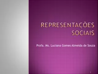 representa es sociais