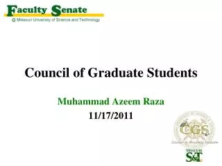 Council of Graduate Students