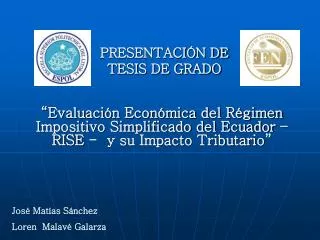 presentaci n de tesis de grado