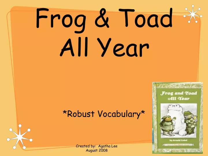 frog toad all year