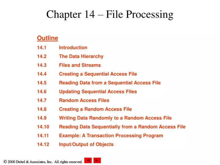 chapter 14 file processing