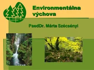 environment lna v chova