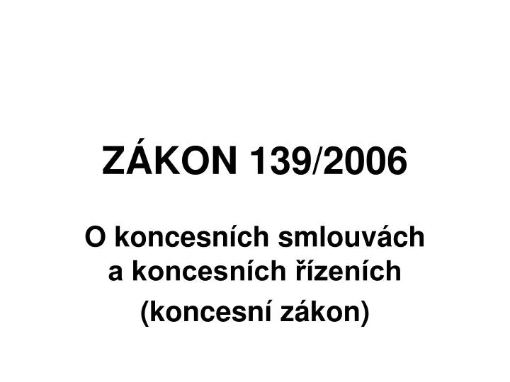 z kon 139 2006
