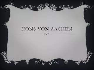 Hons von Aachen