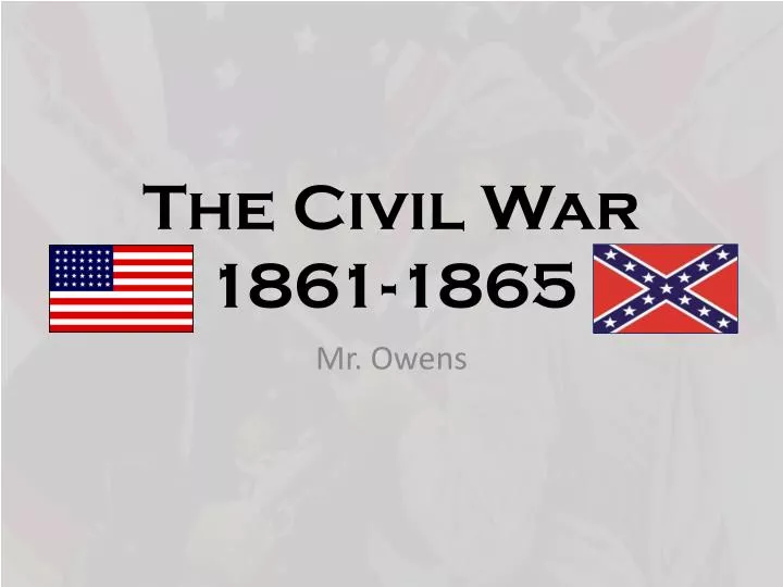 the civil war 1861 1865