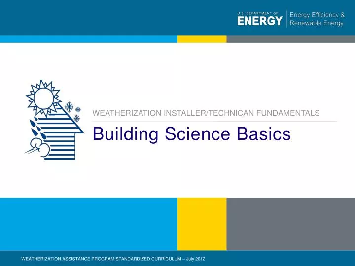 building science basics