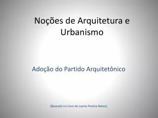 no es de arquitetura e urbanismo