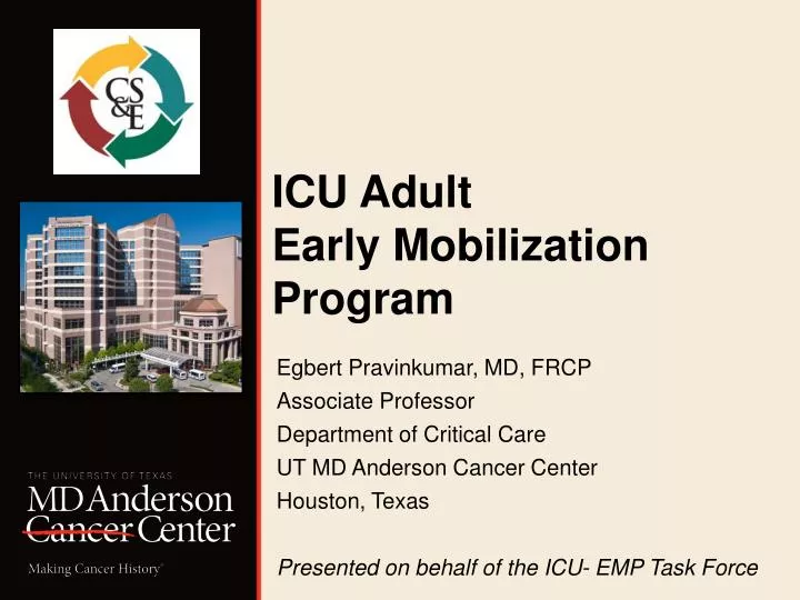 icu adult early mobilization program