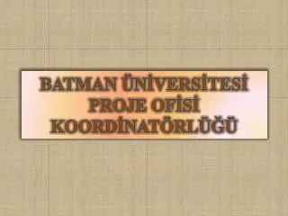 batman n vers tes proje of s koord nat rl