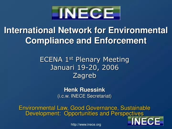 international network for environmental compliance and enforcement