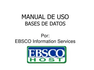 manual de uso bases de datos por ebsco information services