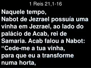 1 reis 21 1 16
