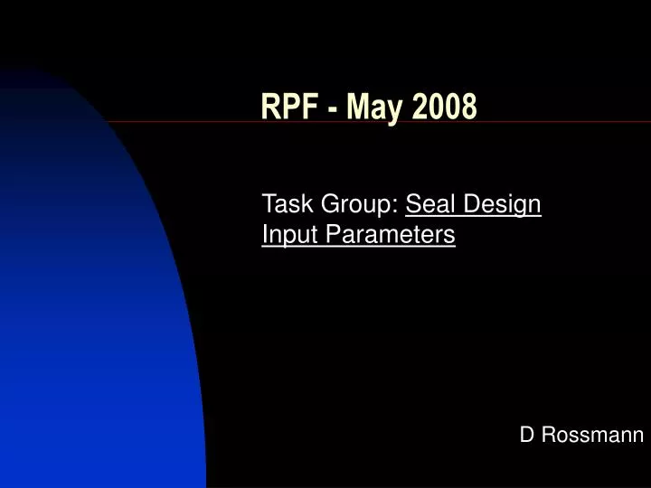 rpf may 2008